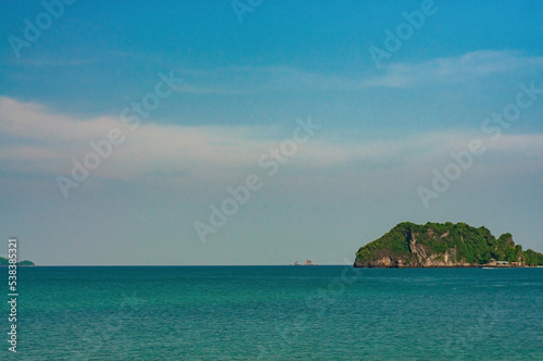 View of the sea in Thailand. © moc