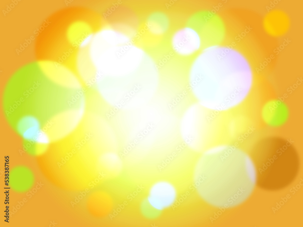 ball bokeh (yellow)