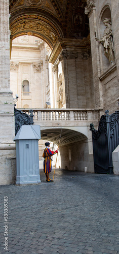 Quadro em tela Pontifical Swiss Guard