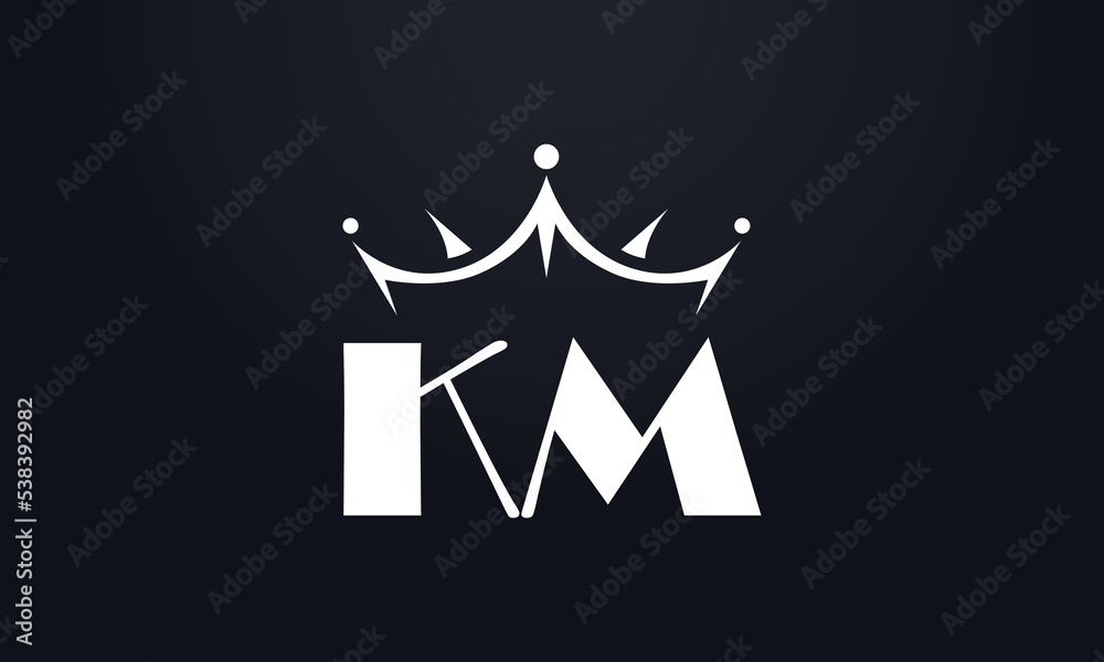 King crown logo design vector and extra bold queen symbol King crown logo design vector and extra bold queen symbol