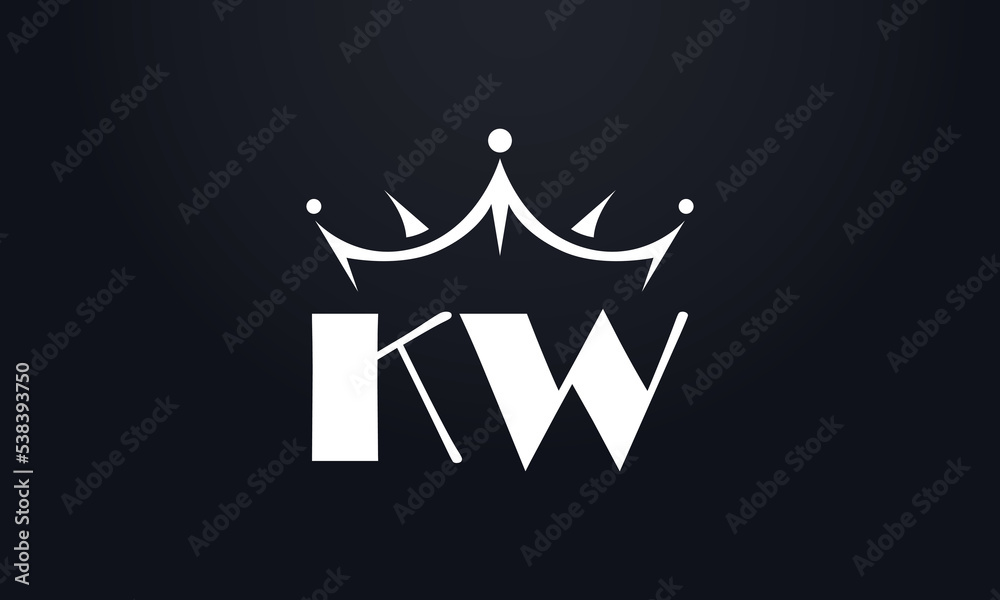 King crown logo design vector and extra bold queen symbol King crown logo design vector and extra bold queen symbol