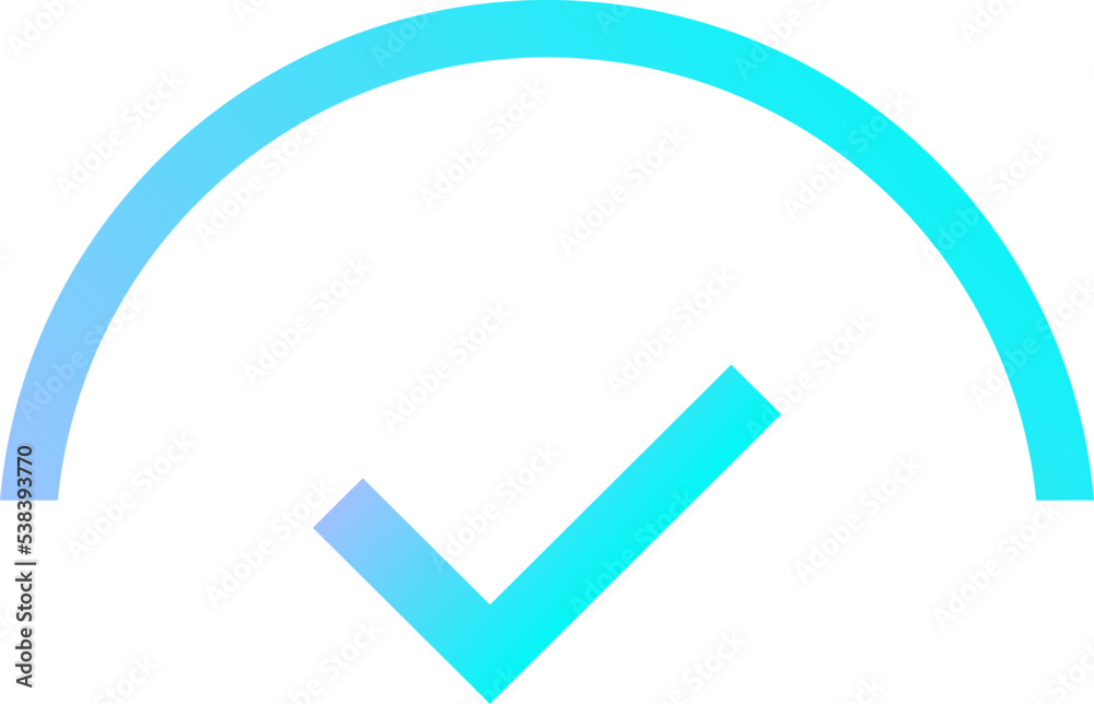 Check mark, approve ui icon 