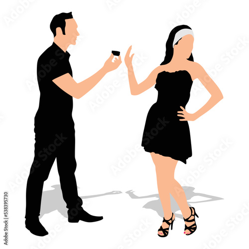 Couple fight