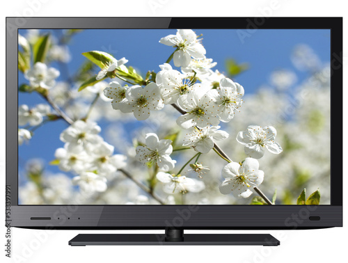 TV flat screen lcd, led iso...