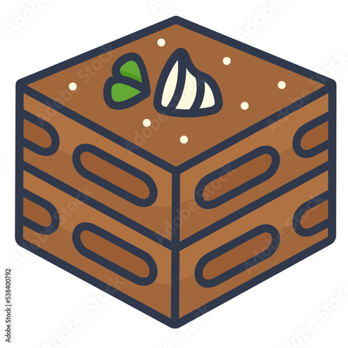 Tiramisu icon