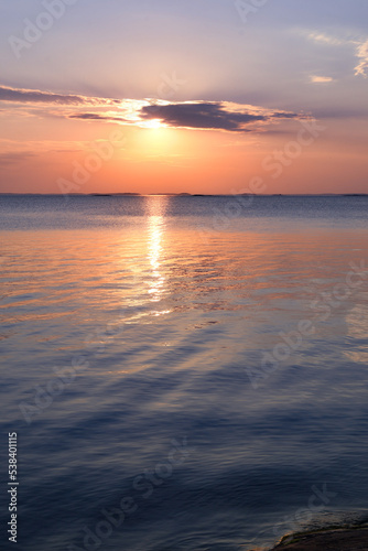 Sunset over the sea © Milla Rasila