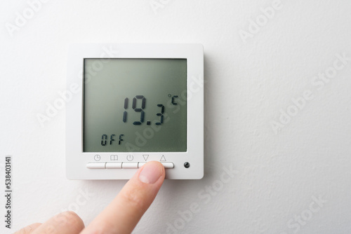Smart Home Heizkörperthermostate Thermostat auf 19 Grad 