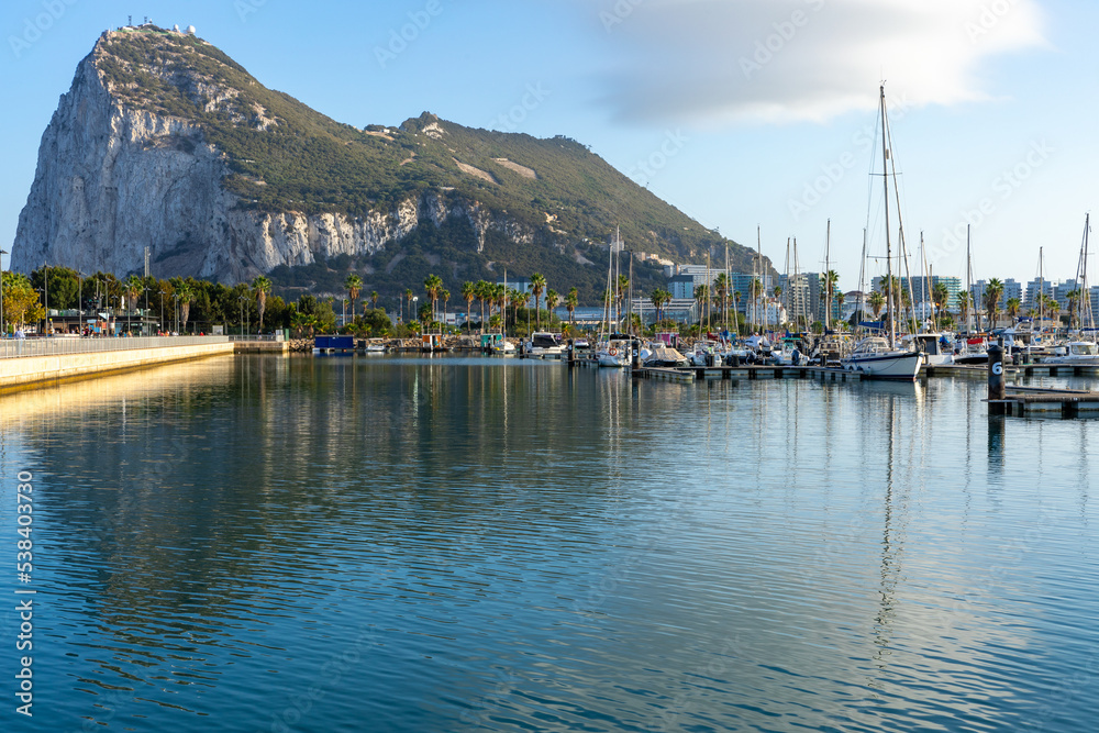 Gibraltar, British Overseas Territory. Popular Tourist Destinantion. United Kingdom. Europe.