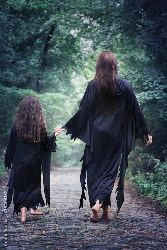 two witches go to a coven