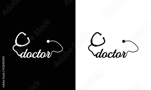Doctor T shirt design, typography