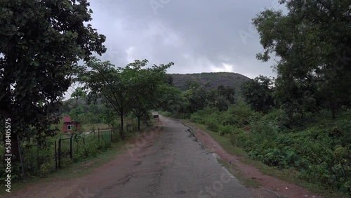 landscape purulia district of west bengal.Purulia is a part of chotanagpur plateau photo