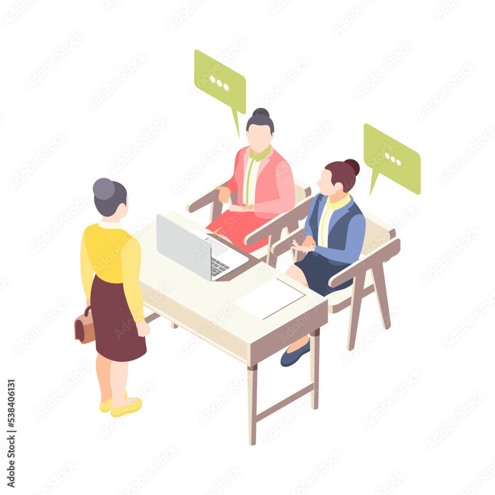 Job Interview Illustration Job Interview Illustration