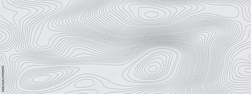 Black and white wavy abstract topographic map contour, lines Pattern background. Topographic map and landscape terrain texture grid. Wavy banner and color geometric form. Vector illustration. Black and white wavy abstract topographic map contour, lines Pattern background. Topographic map and landscape terrain texture grid. Wavy banner and color geometric form. Vector illustration.