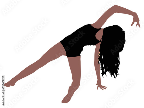 Fitness woman doing exercise