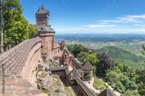 Château du Haut-Koenigsbourg, Elsass, Frankreich photo
