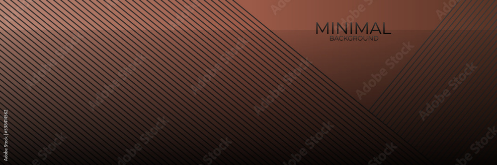 Obraz premium Minimal background design with diagonal line pattern in maroon colour. Vector horizontal business banner, formal invitation, luxury voucher, prestigious gift certificate, premium