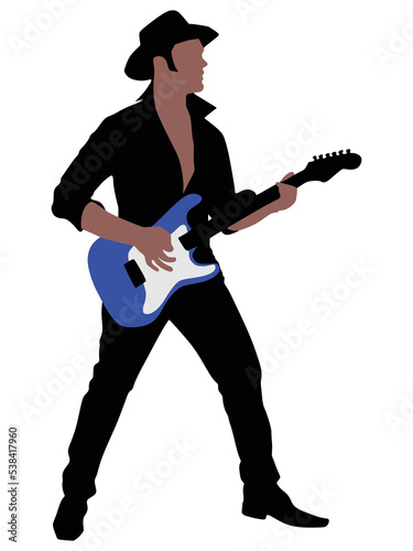 man with guitar