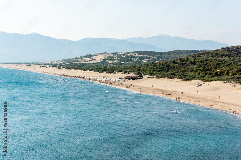 Patara beach in Antalya province of Turkey