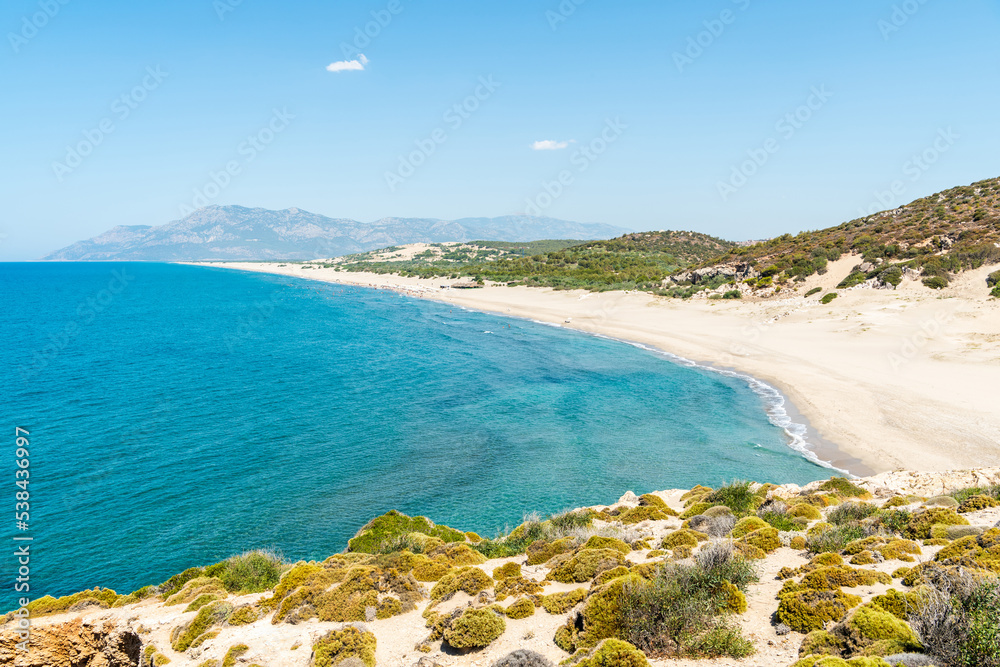Patara beach in Antalya province of Turkey