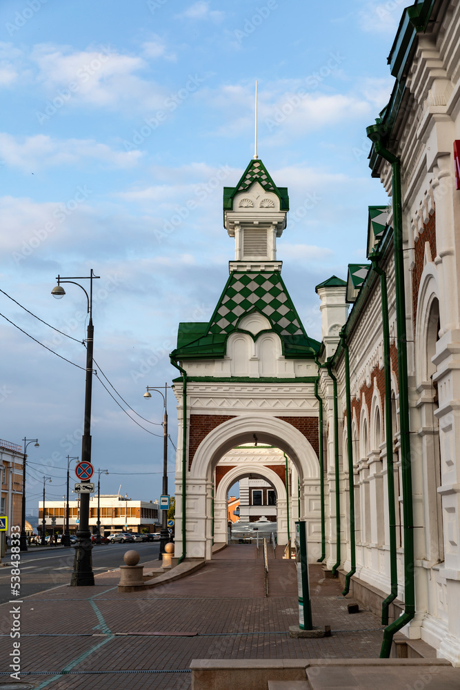 Obraz premium Perm-1 Railway Station building