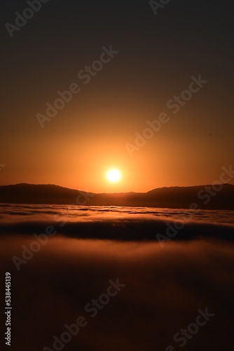 sunset on the clouds © Ryan