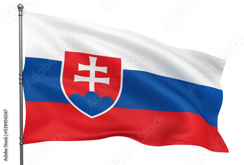 Slovakian flag photo