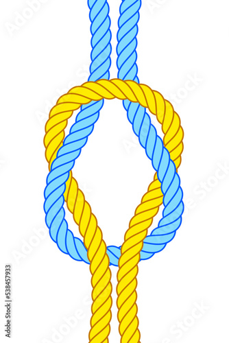Connecting knot illustration