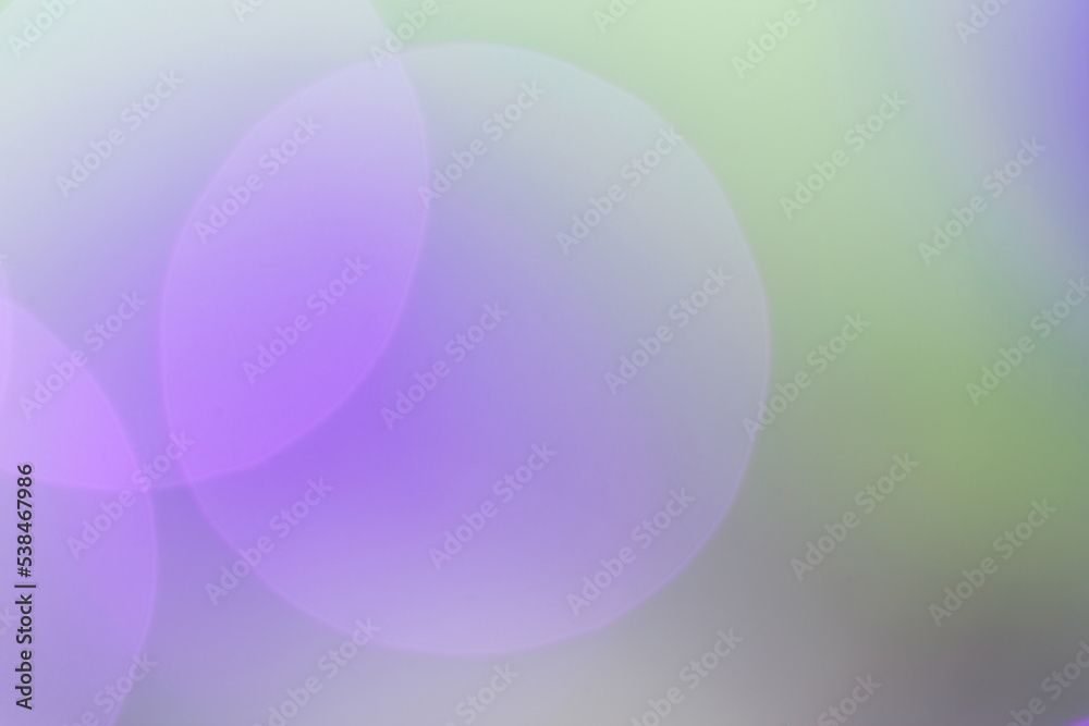 Violet and green abstract big highlights background