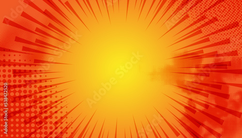 abstract background vector with rays for comic or other photo