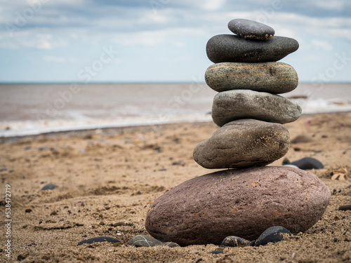 Stone stacking