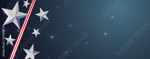 Patriotic background for Memorial day, Veteran's day and Columbus Day
