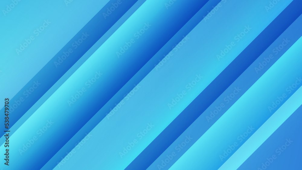 Abstract blue shapes background with line stripes and modern technology geometric pattern. Vector abstract graphic design banner pattern presentation background web template.