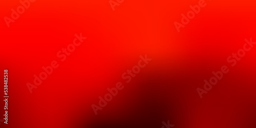 Dark Orange vector blurred backdrop.