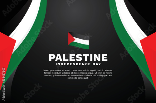 Palestine Independence Day Background Event