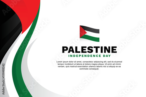Palestine Independence Day Background Event