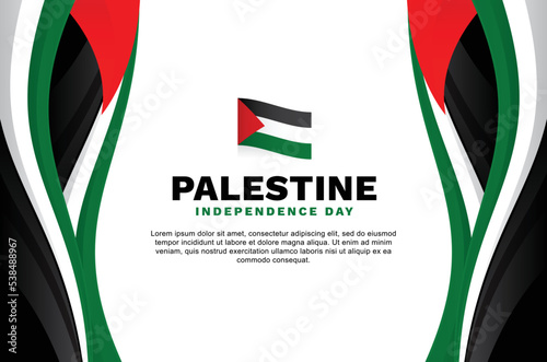 Palestine Independence Day Background Event