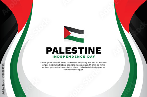 Palestine Independence Day Background Event