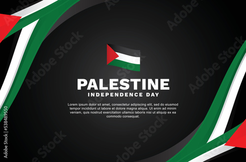 Palestine Independence Day Background Event