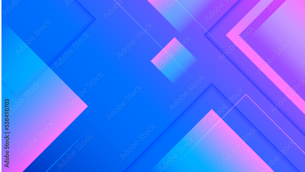 Modern blue and pink technology background. Abstract high-speed movement. Colorful dynamic motion on blue background for banner or poster design background concept. Modern blue and pink technology background. Abstract high-speed movement. Colorful dynamic motion on blue background for banner or poster design background concept.