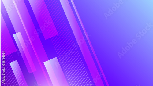Fototapeta Naklejka Na Ścianę i Meble -  Modern gradient purple pink abstract design background. Vector abstract graphic design pattern presentation. Design for presentation design, flyer, social media cover, web banner, tech banner