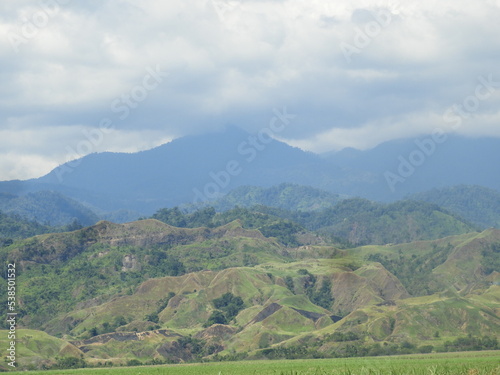 landscape with mountains