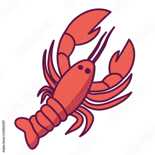 seafood ingredients crab and prawns