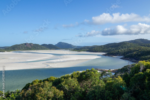 Whitehaven beach from Hill Inlet Lookout © Katherine Rock