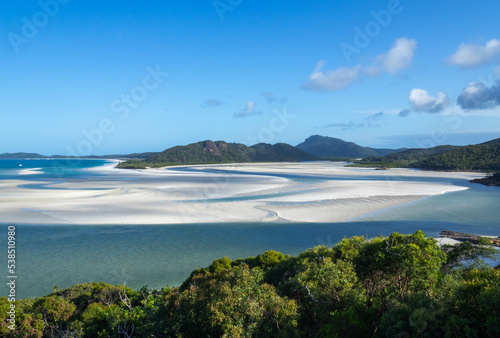Whitehaven beach from Hill Inlet Lookout © Katherine Rock