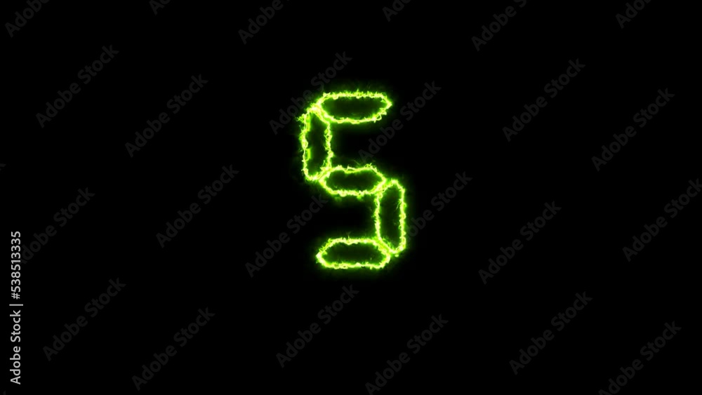 4K Video Countdown. NEON Style for Editor. 10 to 0 fair countdown animation 4K Video Countdown. NEON Style for Editor. 10 to 0 fair countdown animation