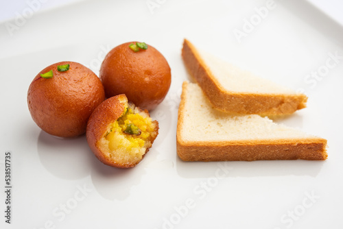 Bread Gulab Jamun is an instant and easy dessert recipe from India