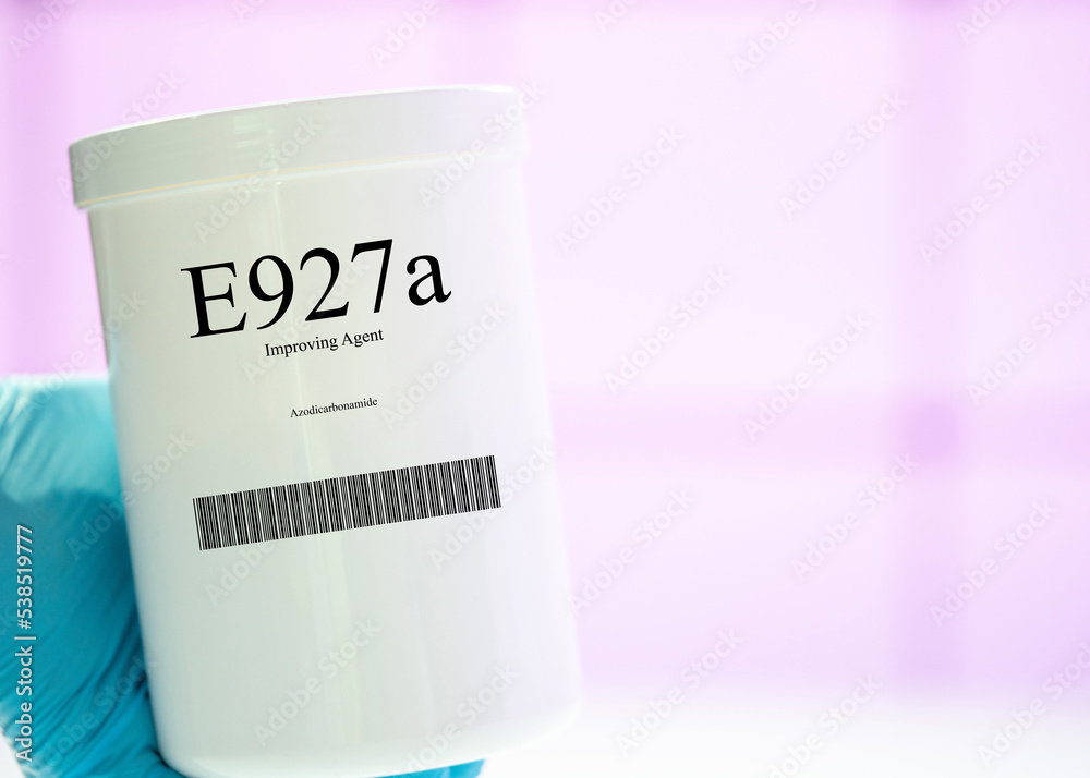 Packaging with nutritional supplements E927a improving agent Packaging with nutritional supplements E927a improving agent