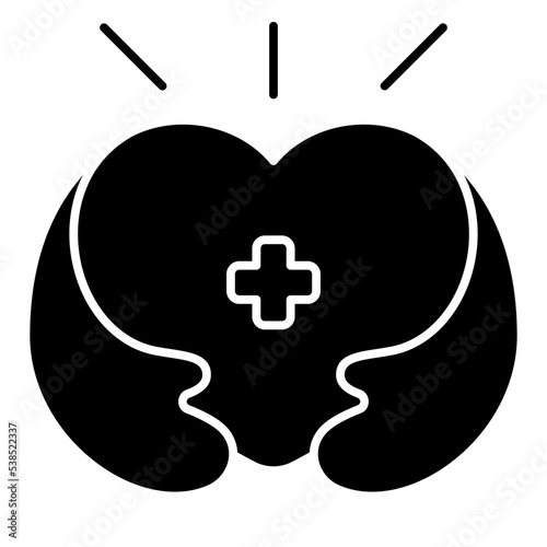 healthcare solid icon