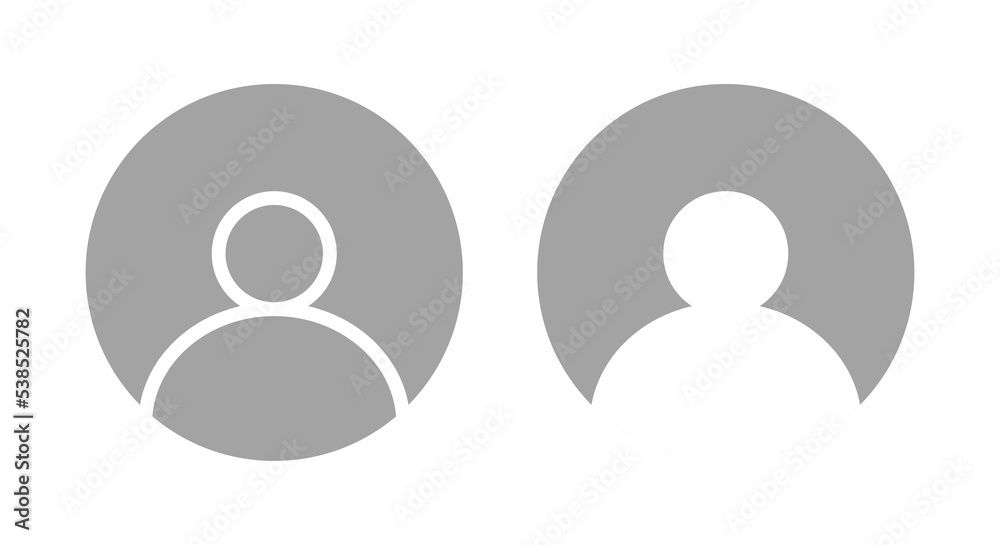 Default avatar profile icon vector. Social media user sign symbol Default avatar profile icon vector. Social media user sign symbol