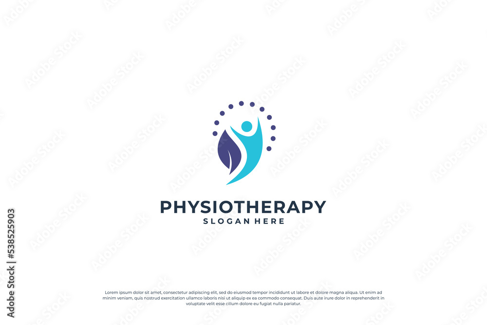 Wellness human care Logo Design concept. Wellness human care Logo Design concept.